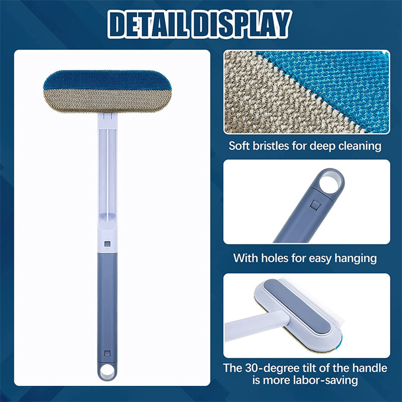 4-in-1 Pet Hair Removal Brush – Dog & Cat Fur Cleaner for Home & Car