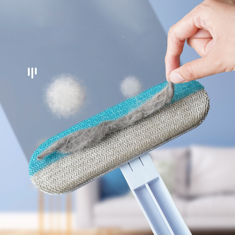 4-in-1 Pet Hair Removal Brush – Dog & Cat Fur Cleaner for Home & Car