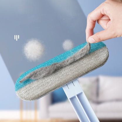 4-in-1 Pet Hair Removal Brush – Dog & Cat Fur Cleaner for Home & Car