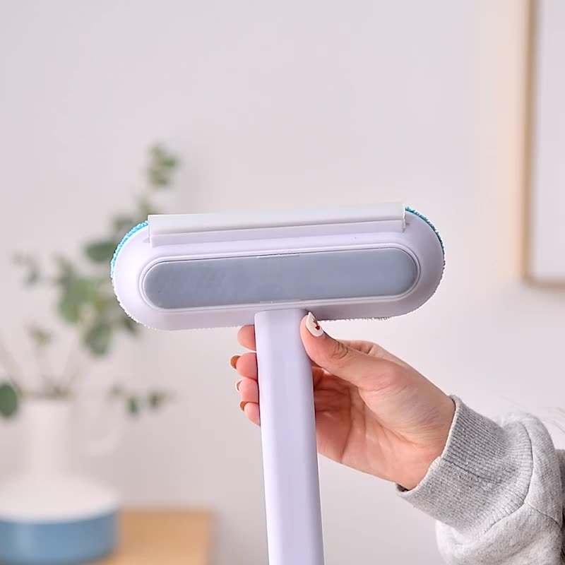 4-in-1 Pet Hair Removal Brush – Dog & Cat Fur Cleaner for Home & Car